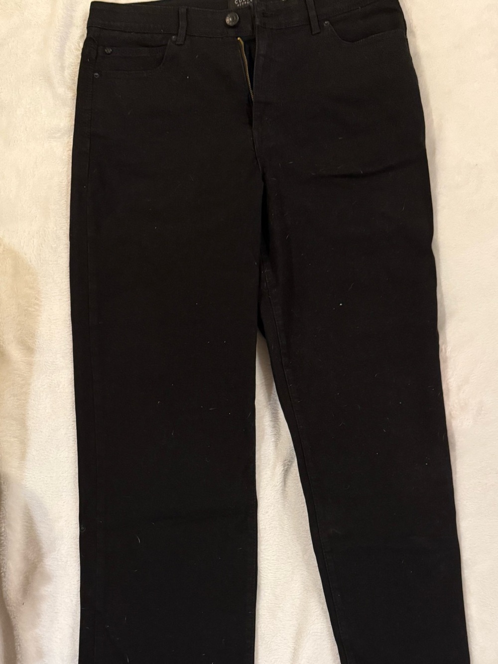 Curve Appeal High Rise Straight Jeans